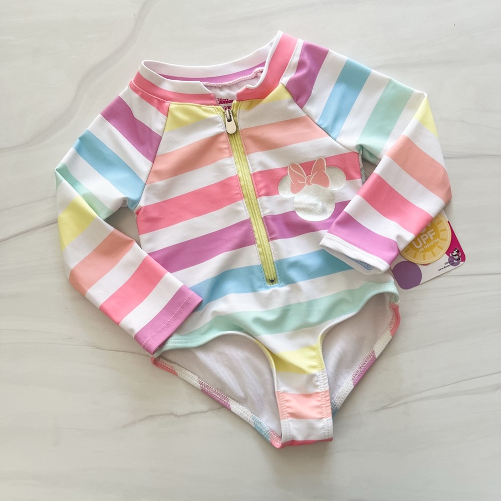 Disney Minnie Mouse Rashguard Swimwear